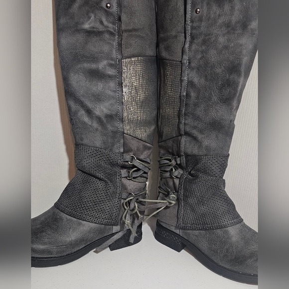 Spring Step Patrizia Maxie Boots-Grey - Picture 8 of 16